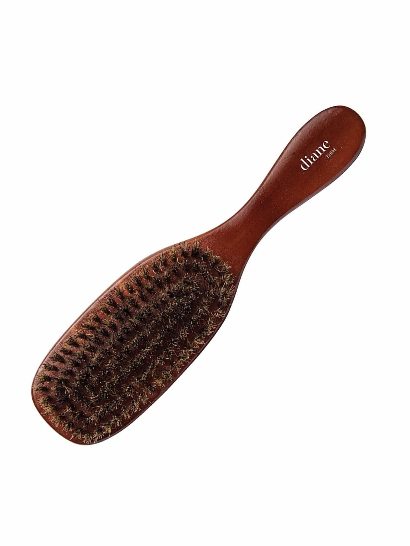 Diane Premium Boar Bristle Brush for Men Double Sided, Medium and