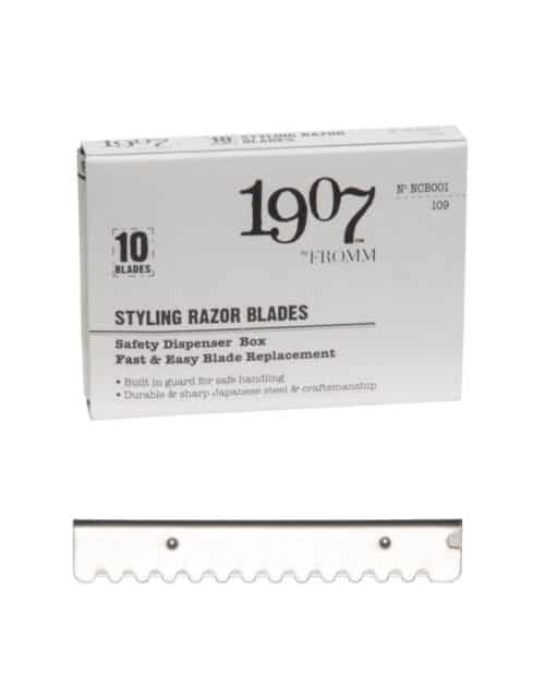 1907 By Fromm - Styling Razor Blade (10 Blades) NCB001 #109 - With Blade Shown