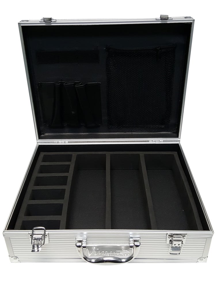 Vincent Barber Master Case Small Silver - Barber Depot - Barber Supply