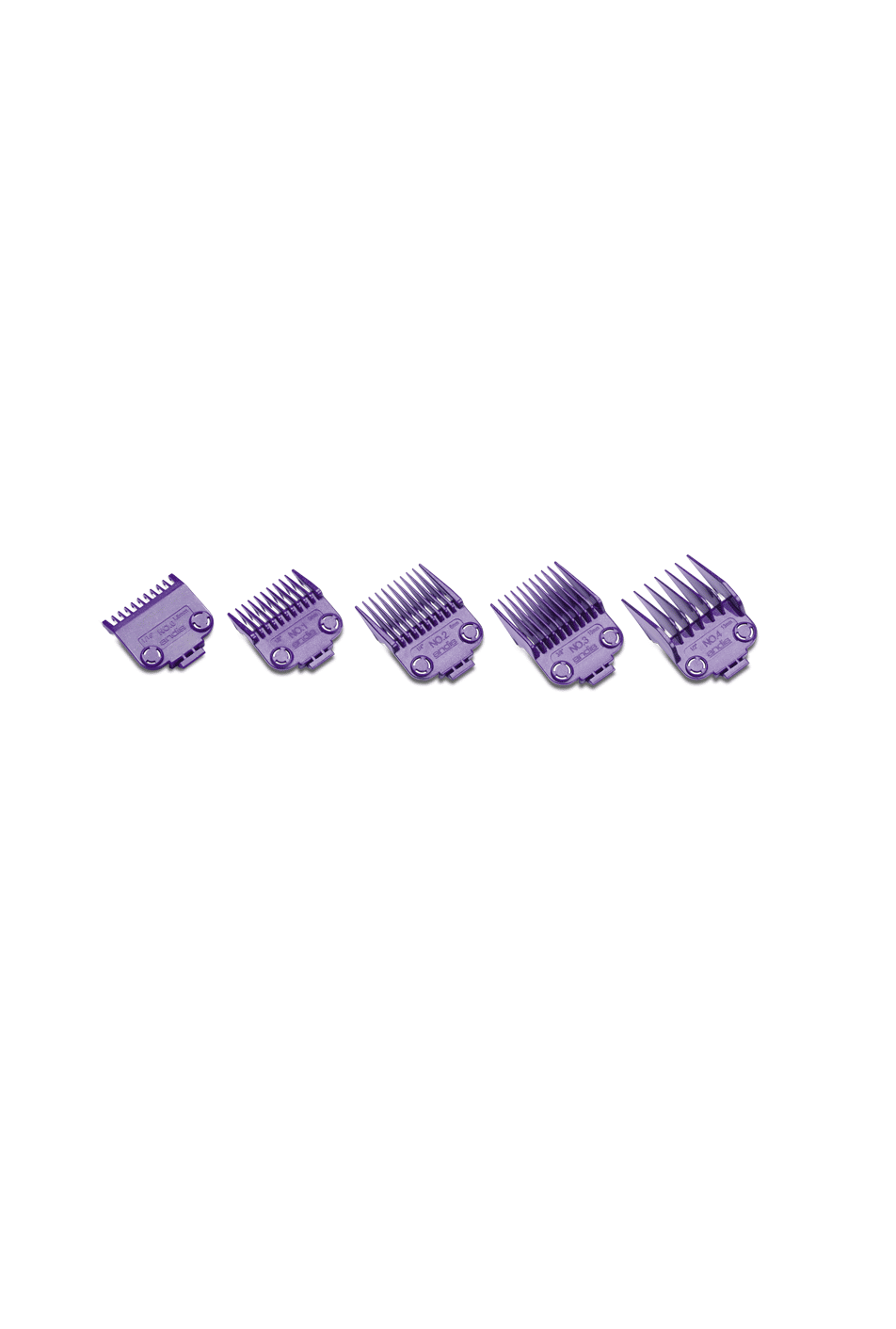 andis purple double magnetic guards