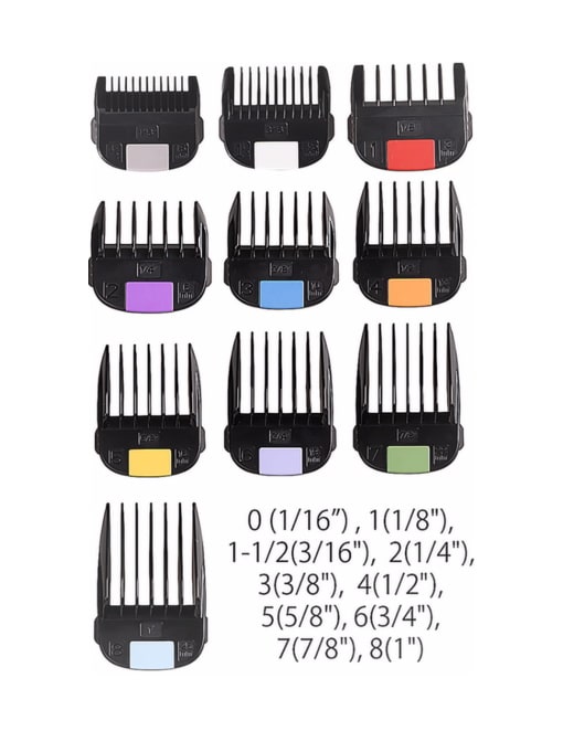 barber guard sizes