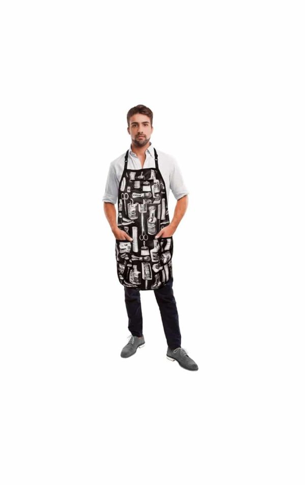 Betty Dain Limited Edition Vintage Gold Barber Apron Style 172 - Image 5