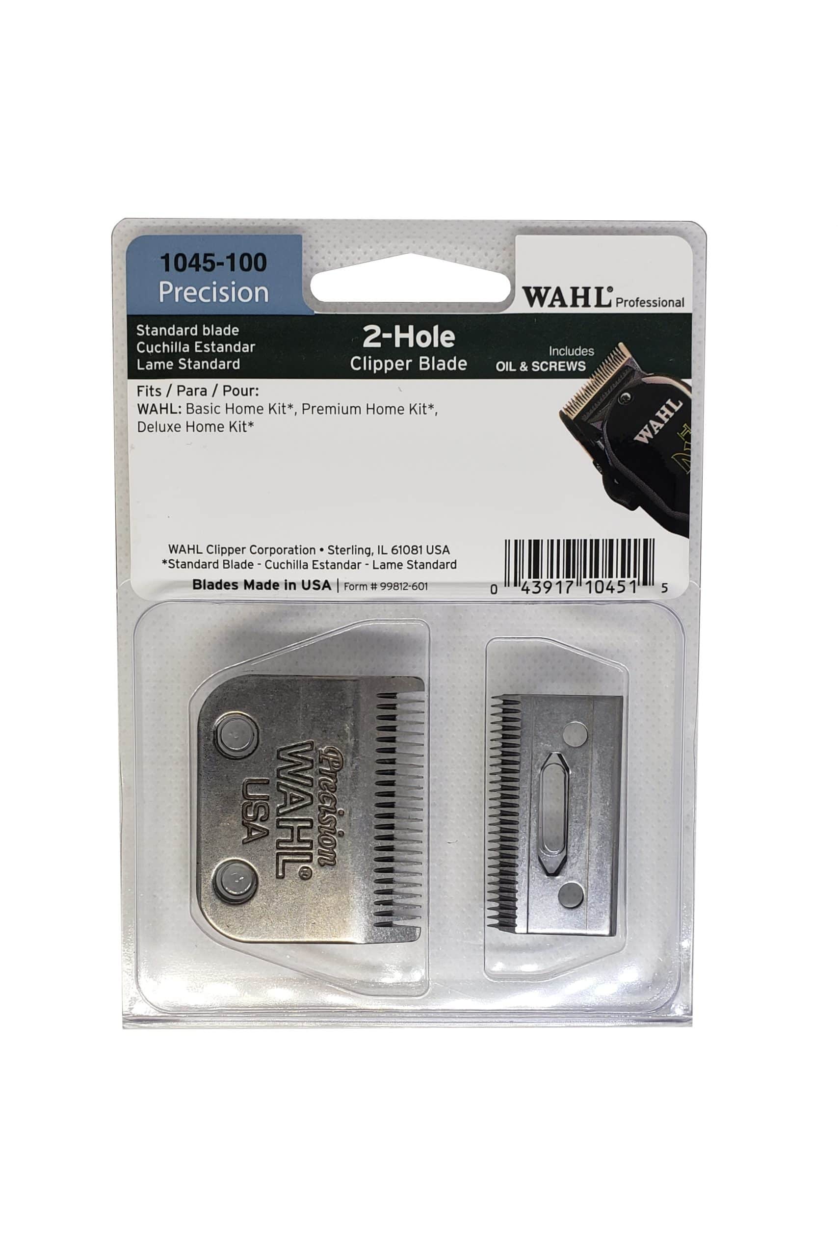 wahl 2 hole clipper blade