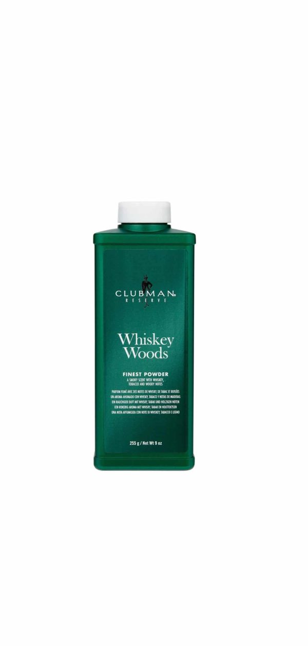 Clubman Whiskey Woods Powder 9oz