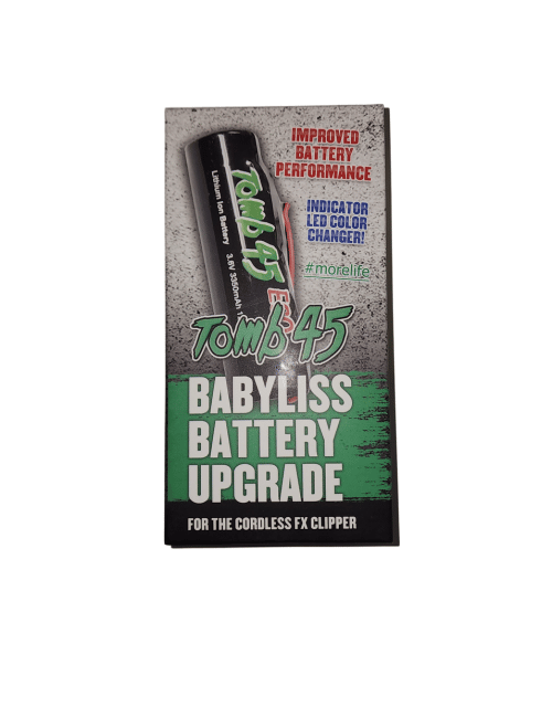 Tomb45 Babyliss Battery upgrade Package Front