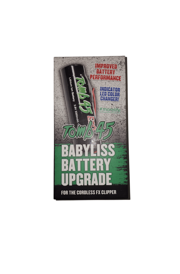 Tomb45 Babyliss Battery upgrade Package Front