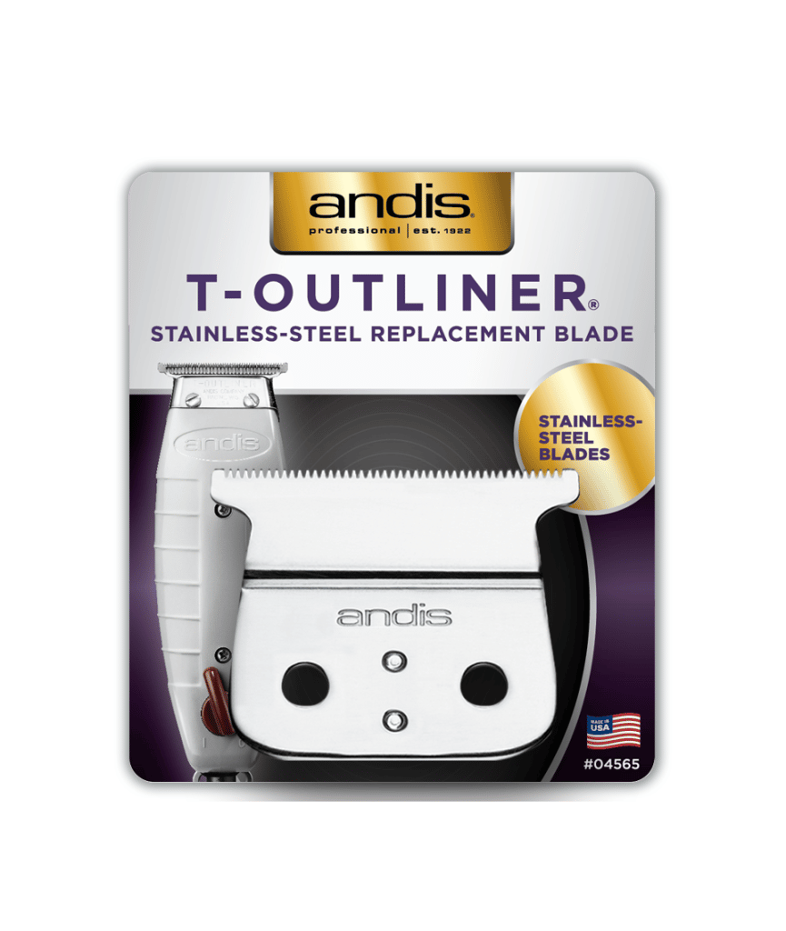 Andis T-Outliner Replacement Blade - Stainless Steel #04565 - Barber ...