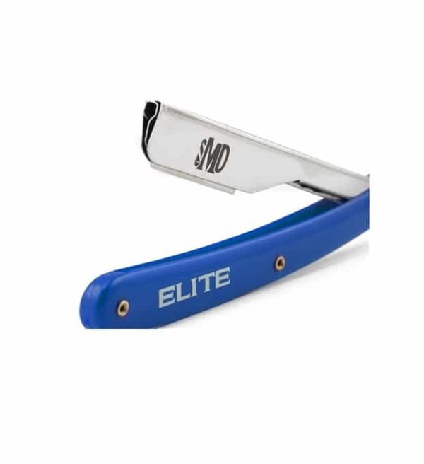 MD Barber Elite Exposed Blade Razor Holder - Blue #MD2055 - Image 2