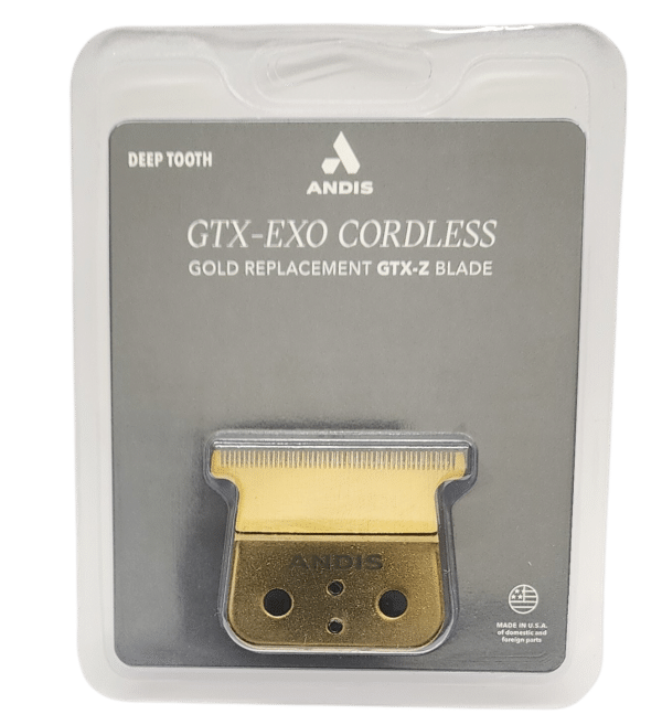 Andis GTX-Exo Cordless Gold GTX-Z Replacement Blade #74110 Deep Tooth