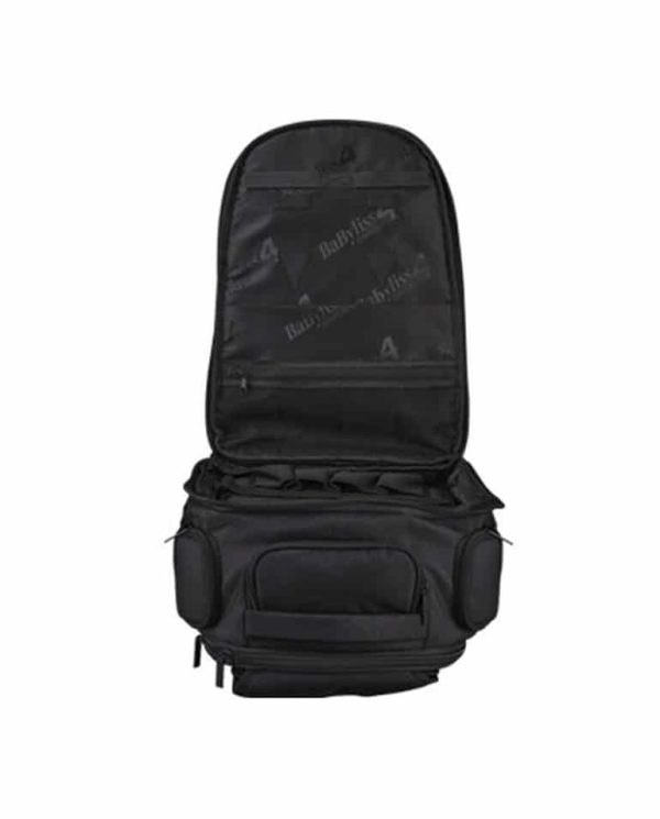 BabylissPro Barber Grooming Backpack #BBARBPK open