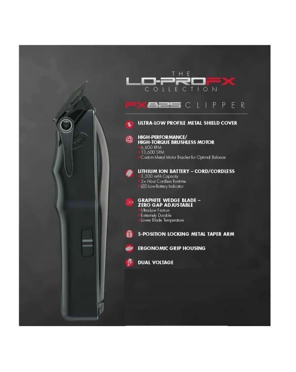 Babyliss Lo-ProFX Clipper Info Sheet