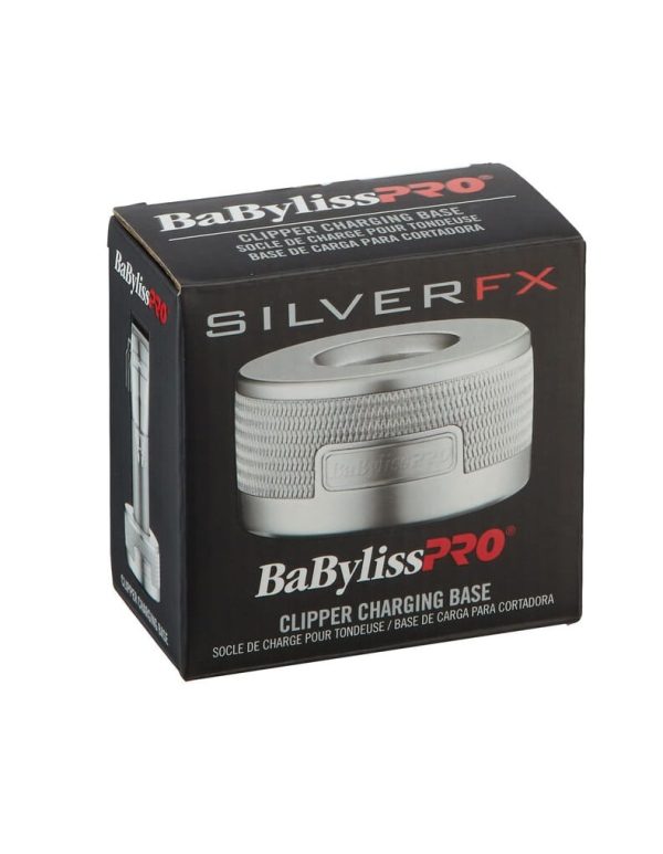 BabylissPro SilverFX Clipper Charging Stand Package