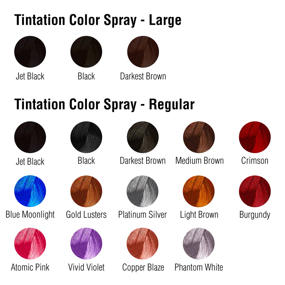 Kiss Tintation Color Spray?Jet Black TCS11 – Smash Beauty Supply