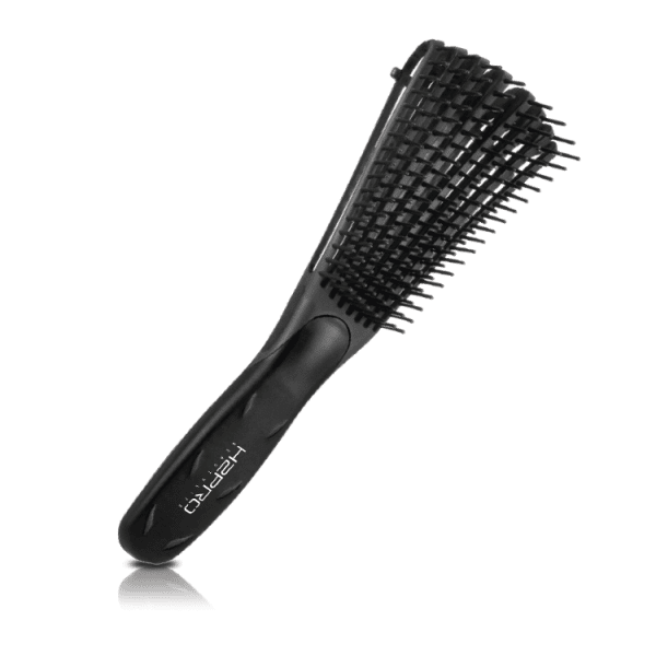 H2PRO GomBrush Black Gaff Detangle Brush #GBV3PB