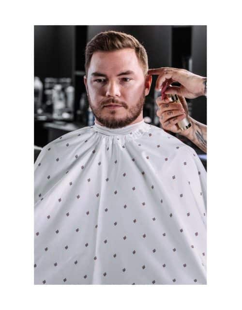 Louis Vuitton and Gucci barber cape I - Polite Barber Shop