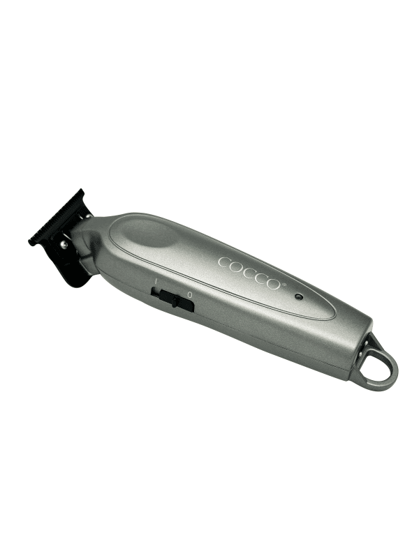 Cocco Pro All-Metal Trimmer - Gray #CPBT-Gray - Angled