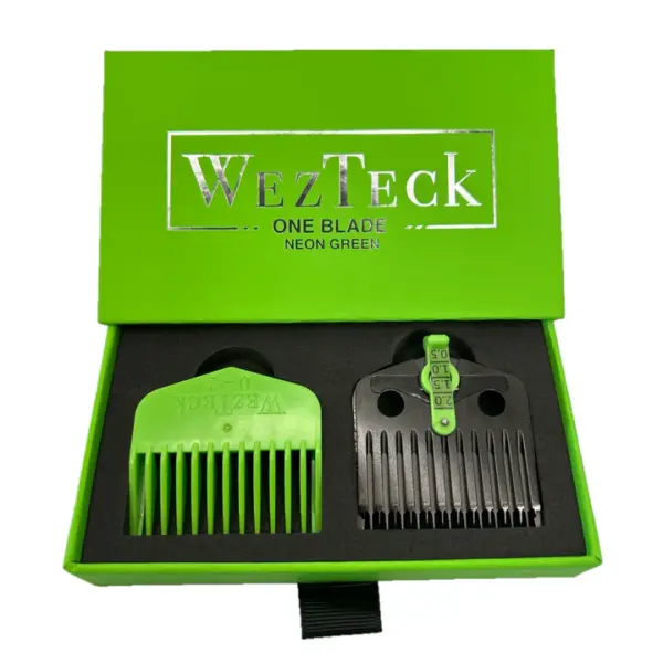 WezTeck One Blade Neon Green Packaging