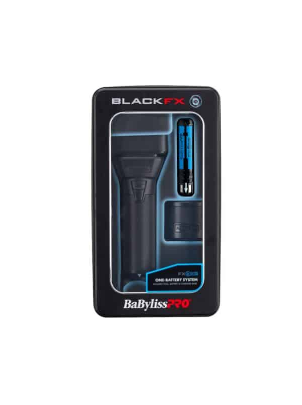 BabylissPro FXOne Cordless Double Foil Shaver Black #FX79FSMB - Package Front