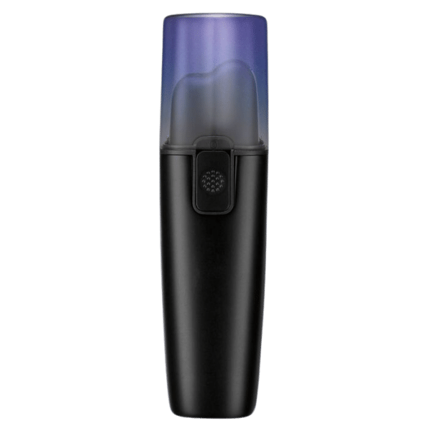 BabylissPro UVFoil Matte Black Double Foil UV Shaver #FXLFS2MB - Side View showing UV Through Cap