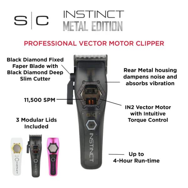 StyleCraft Instinct Metal Clipper #SC611M - Info