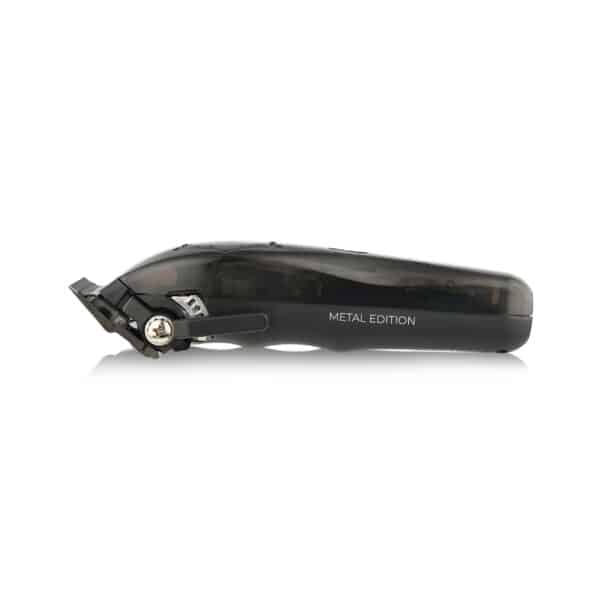 StyleCraft Instinct Metal Clipper #SC611M - Black Cover Side Lever view