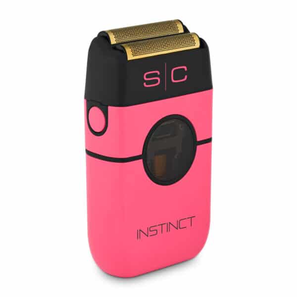 StyleCraft Instinct Shaver Pink #SC807PK - Angled 2 \