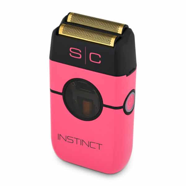 StyleCraft Instinct Shaver Pink #SC807PK - Angled