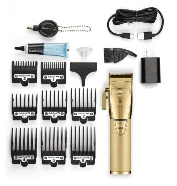 BabylissPro GoldFX+ Clipper FX870NG - Included