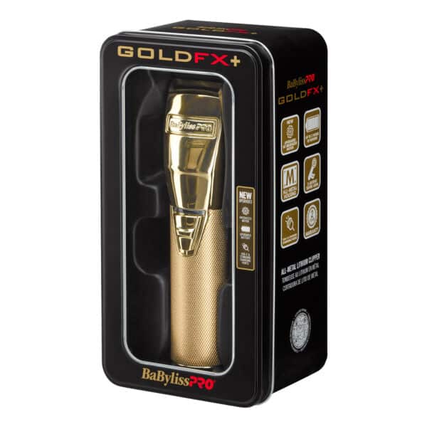 BabylissPro GoldFX+ Clipper FX870NG - Package Angled Left