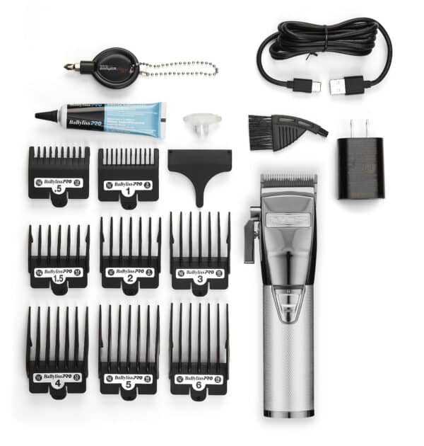 BabylissPro SilverFX+ Clipper FX870NS - Included