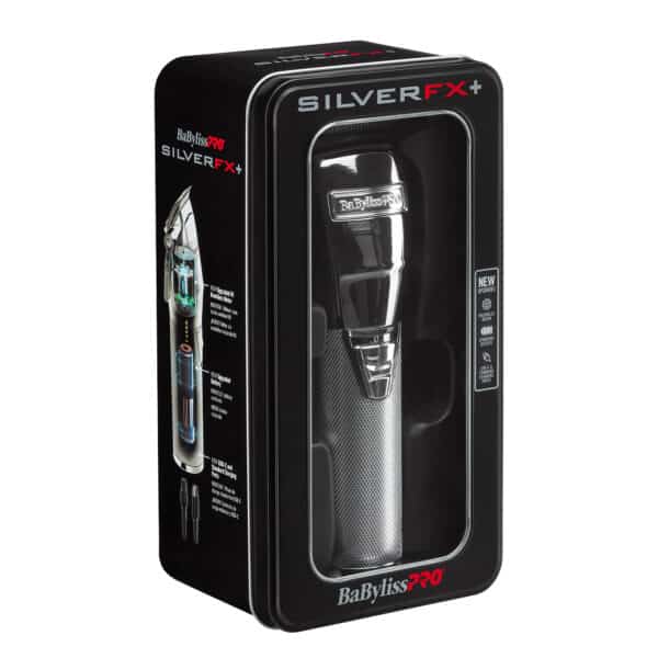 BabylissPro SilverFX+ Clipper FX870NS - Package Angled Right