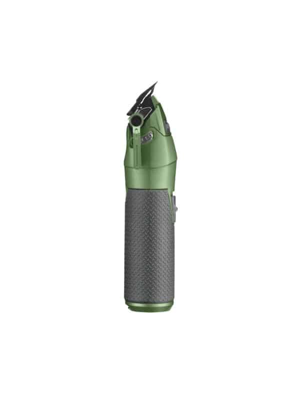 BabylissPro FXOne Limited Edition Matte Green Clipper (TOOL ONLY) #LFX899GC - Side Lever View