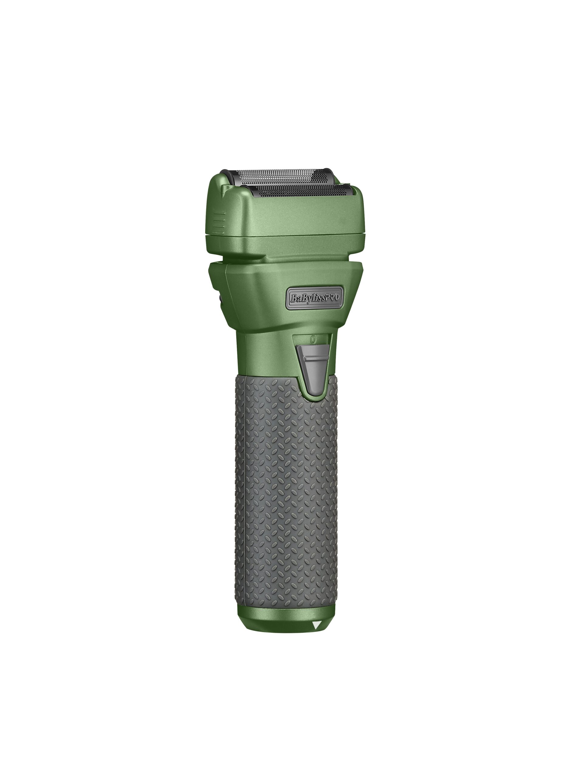 BabylissPro FXOne Limited Edition Matte Green Shaver (TOOL ONLY) #LFX79SGC - Angled