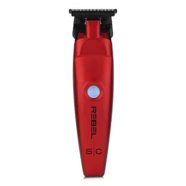 StyleCraft Rebel Clipper and Trimmer Combo (RED) #SC203R - Trimmer front