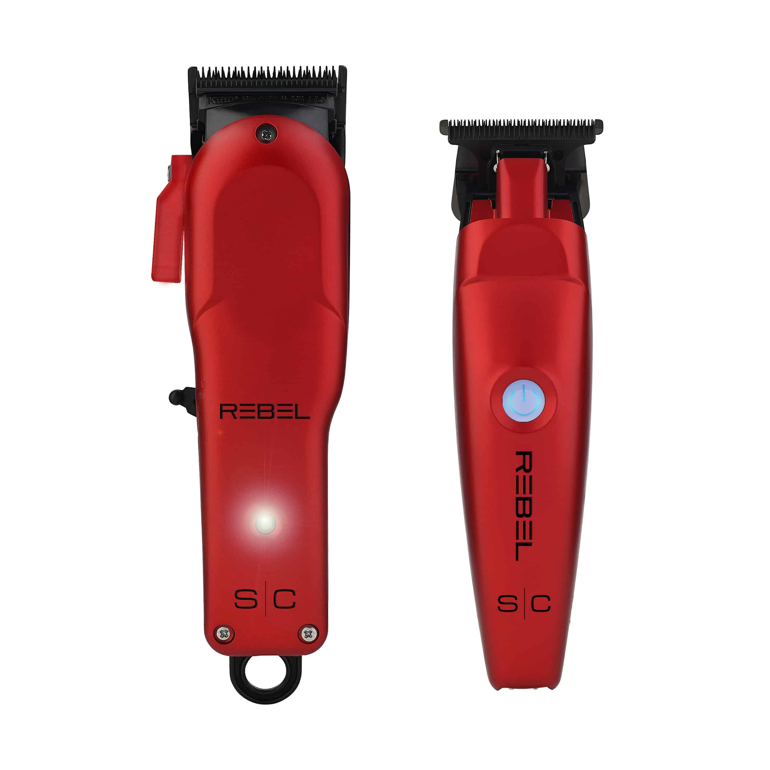 StyleCraft Rebel Clipper and Trimmer Combo (RED) #SC203R