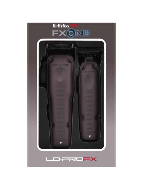 BabylissPro FXOne Lo-ProFX Limited Edition NightFall Collection Clipper and Trimmer Prepack #FX129PTO - Package Front