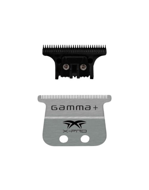 Gamma X-Pro Wide Stainless Steel Fixed Blade with "The One" DLC Moving Trimmer Blade #GP528SB