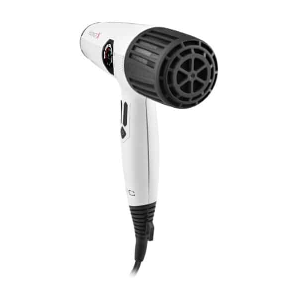 StyleCraft Instinct-X Hair Dryer - White #SC105B - Back Angle