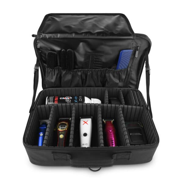 StyleCraft On-The-Go Case #SC328B - Both Flaps Open and Filled Example