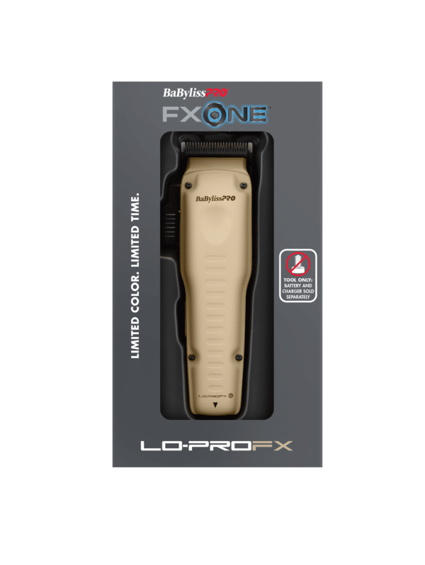 BabylissPro FXOne Lo-ProFX Clipper Sand #FX829SDLT - Package Front