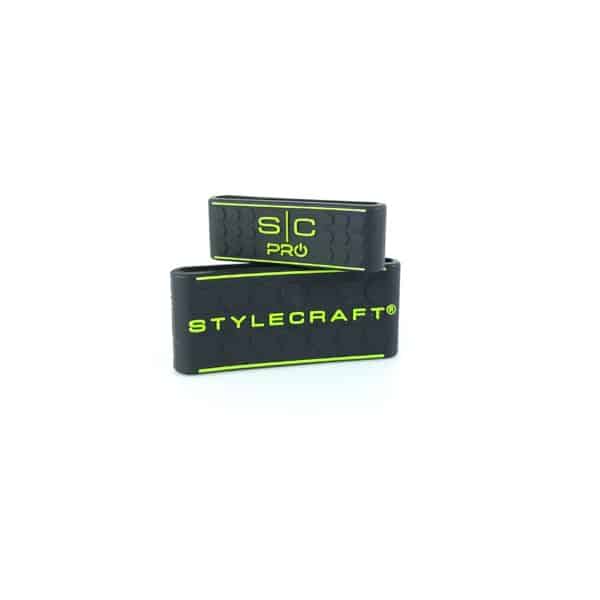 StyleCraft Clipper and Trimmer Grip Black/Green #SC316B