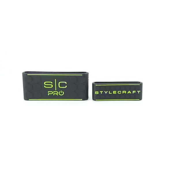 StyleCraft Clipper and Trimmer Grip Black/Green #SC316B - View 2