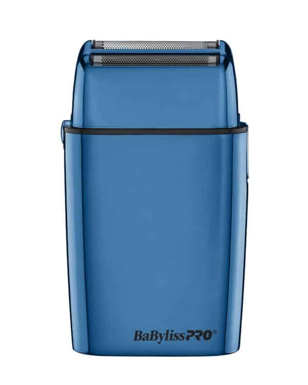 BabylissPro FoilFX02 Limited Edition Blue Metal Double Foil Shaver #FXFS2BL