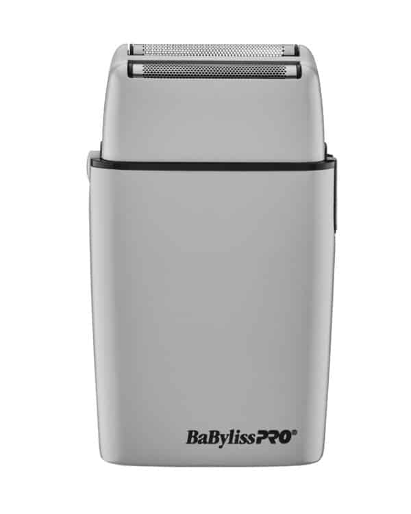 BabylissPro FoilFX02 Limited Edition Grey Metal Double Foil Shaver #FXFS2GY