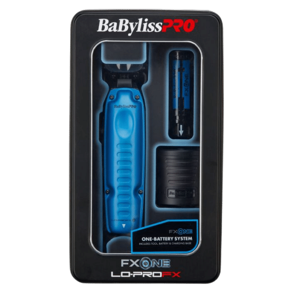 BabylissPro FXOne Lo-ProFX Limited Edition Blue Trimmer #FX729BL - Package Front