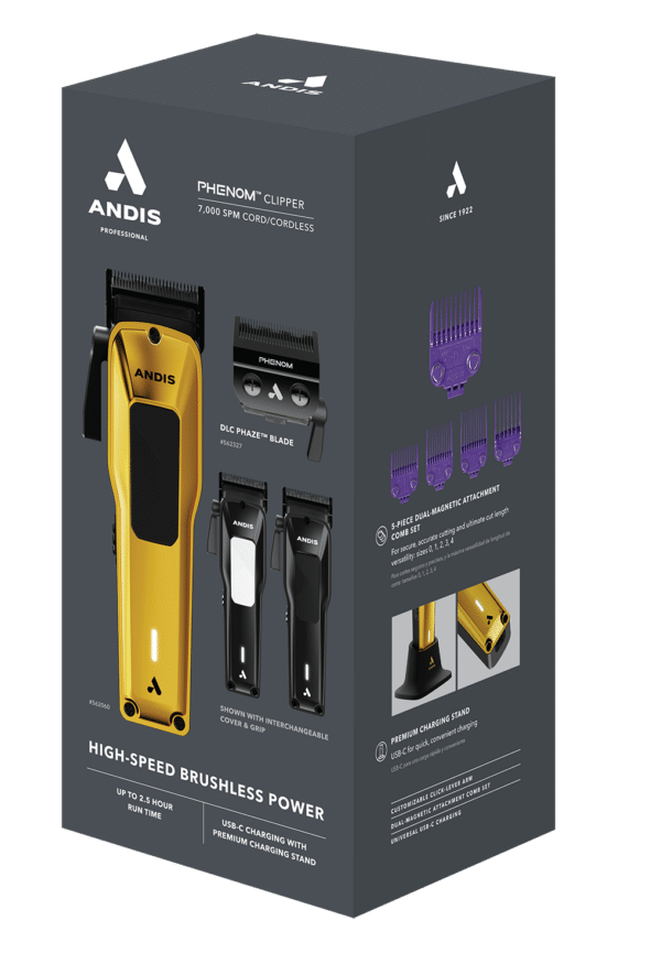 Andis Phenom Clipper #562060 - Package angled